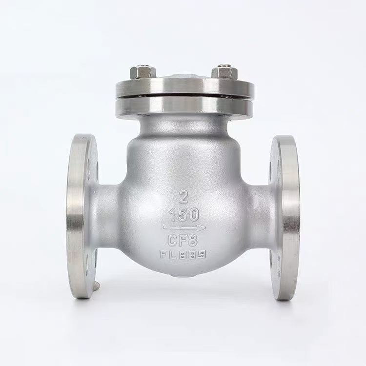 آمريڪي معياري Flanged جھولي چيڪ والو