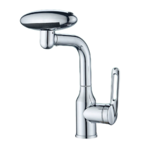 آئيني سلور مٿي اسپري Basin Faucet